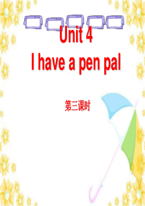 PEP六英上Unit4第三课时PEP版英语六年级上册教学课件ppt