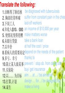 Translatethefollowing高三英语课件