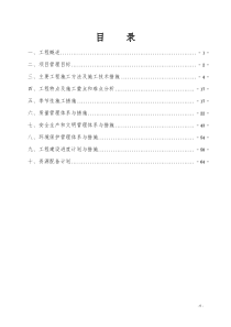 高标准农田项目施工组织设计