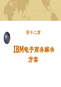 第十二章IBM电子商务解决方案