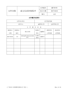 QP-S4-01-成文信息控制程序