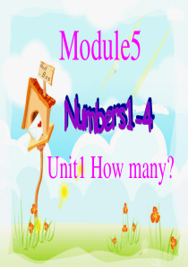 外研版三年级起点三年级上册Module5Unit1HowmanyPPT课件1小学