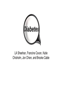 Diabetes糖尿病