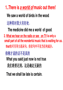 高一英语课件theworldofsoundlanguagepoints高一英语课件