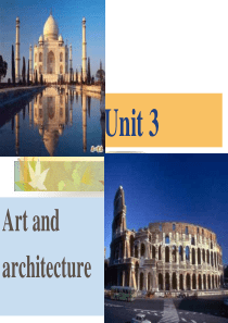 高一英语课件unit3Artandarchitecture高一英语课件