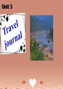 高中英语Unit3Traveljournalreading课件新人教版必修2