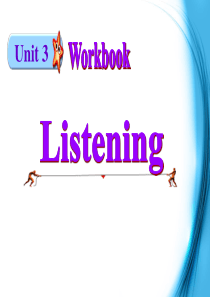 高中英语人教版选修九同步课件u3p5workkbooklistening