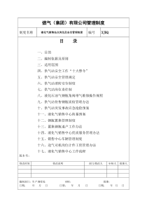 液化气销售站点管理制度