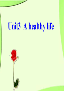 高二英语课件高二英语unit3Ahealthylife高二英语课件