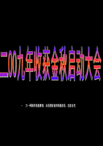 保险公司收获金秋启动大会内含小组团队组名组呼35页