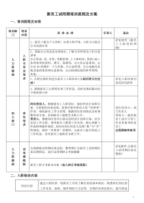 新员工试用期培训流程及方案.doc