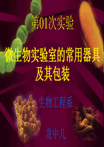 微生物实验室的常用器具及其包装