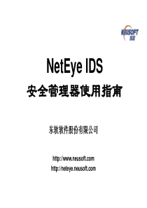 NetEye-IDS-安全管理器