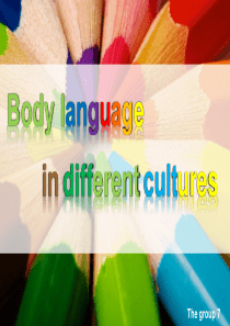 body language in different cultures