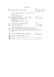 6蝙蝠和雷达预习作业人教版四年级上册语文预习作业