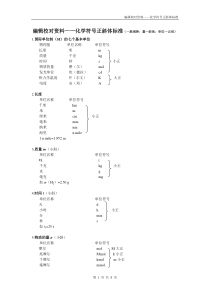 编辑校对资料——化学符号正斜体标准(精校版)