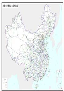 山东省普通省道路线示意图