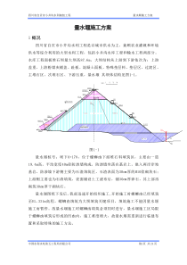 量水堰方案