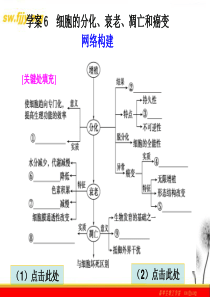 《金牌学案》2012届高考生物二轮专题复习课件：知识专题3学案6 细胞的分化、衰老、凋亡和癌变