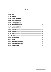 电力行业-薪酬管理制度