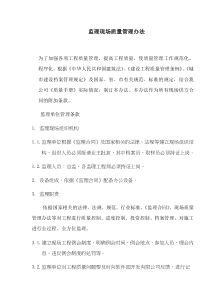 监理现场质量管理办法(doc9)(1)