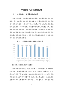 中国债务风险与政策应对