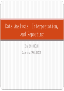 Data Analysis