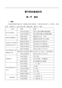 蒸汽轮机基础知识