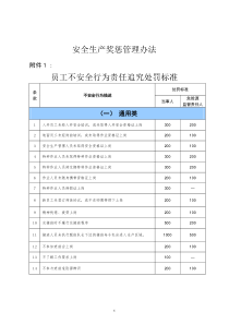 神华集团安全生产奖惩管理办法(1)