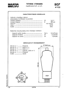 807电子管资料