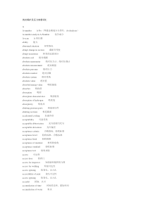 英汉锅炉及压力容器词汇