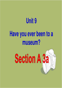 人教版英语-八下-Unit9-SectionA-3a-课件