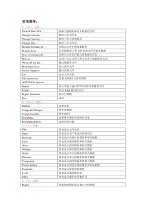 ANSYS-界面中英文对照