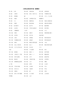 小学生必背古诗词75篇