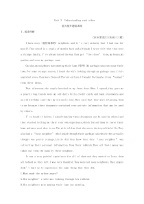 2020版导与练一轮复习语言知识选修6Unit3UnderstandingeachotherWord