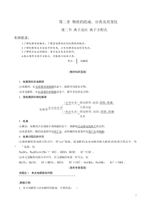 22离子反应离子方程式教案原卷版