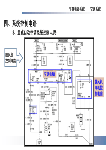 汽车空调系统电路