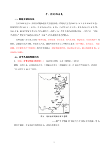 全国卷第41题小论文专项训练图文结合类十