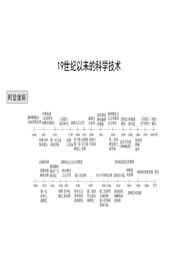 提优课件人民版历史一轮复习课件3319世纪以来的科学技术