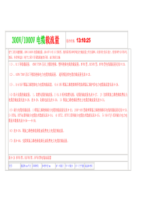 最新电缆载流量表1