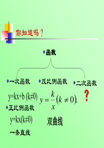 初三数学课件26.1二次函数ppt课件