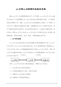 关于xxxx公司人事转移、管理的建议(改)