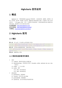 Highcharts使用说明