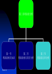 第三章  利润表分析2