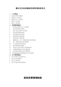 药事管理规章制度MicrosoftWord文档(5)