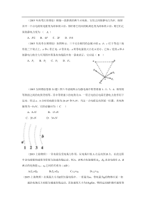 静电场历年高考题汇编