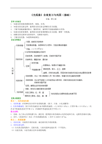 初中八年级物理上册光现象全章复习与巩固知识讲解