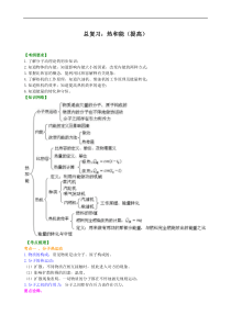 初中九年级物理总复习热和能提高知识讲解