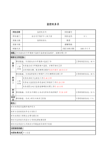 材料行业-省会运行维护中心电力室-监控机务员岗位说明书