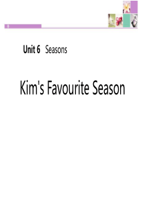 《Kims-Favourite-Season》Seasons-PPT教学课件